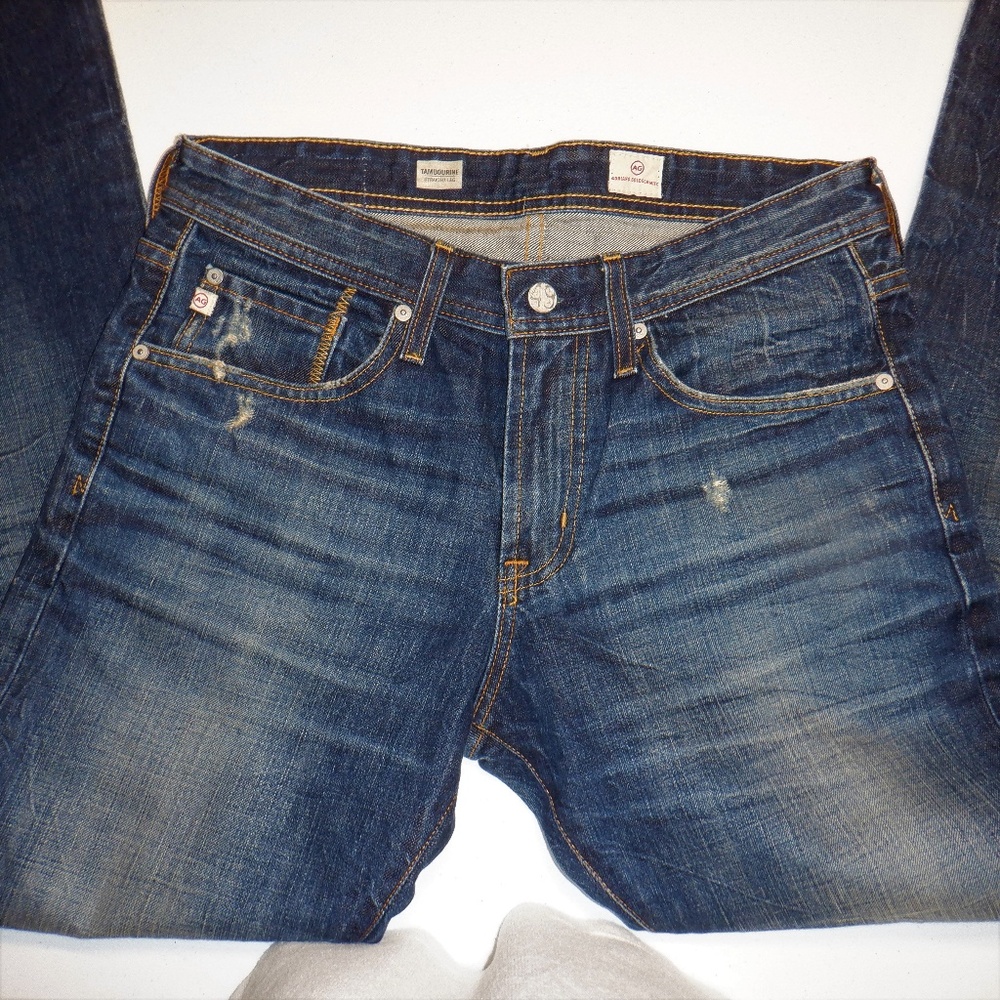 AG Adriano Goldschmied Tambourine Straight Leg Men Size 30R 32x34